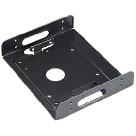 AINEX 2.5�܂���3.5�C���`�^SSD/HDD��5�C���`�x�C�ɌŒ肷�邽�߂̃}�E���^ �h�U�^�C�v AK-HDA-01