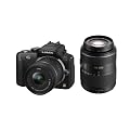 Panasonic �f�W�^�����J���� LUMIX G3 �_�u���Y�[���L�b�g �G�X�v���u���b�N DMC-G3W-K