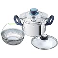 T-fal �����^�b�`�J���͂Ȃ� �N���v�\ �O�����h 4.5L �y���x���m�^�C�}�[�t���z P4100644