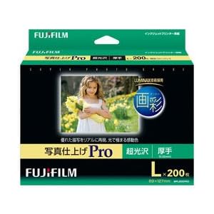 【クリックで詳細表示】インクジェットペーパー画彩 写真仕上Pro L 200枚