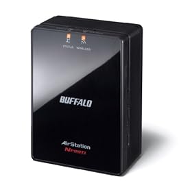BUFFALO �l�b�g���[�N�Ή��Ɠd�p ���C�����X���j�b�g �X�^�[�^�[�p�b�N WLAE-AG300N/V