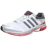 adidas Supernova Glide 5M Q22414, Herren Laufschuhe, Weiß (Running White Ftw / Neo Iron Met. F11 / Vivid Red S13), EU 46 2/3 (UK 11.5)