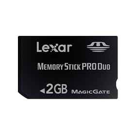 Lexar 2GB �v���`�iII �V���[�Y �������[�X�e�B�b�NPRO Duo LMSPD2GBBCJP