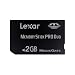Lexar 2GB �v���`�iII �V���[�Y �������[�X�e�B�b�NPRO Duo LMSPD2GBBCJP