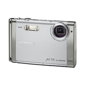 OLYMPUS �f�W�^���J���� ��730 �i�~���[�j �V���o�[