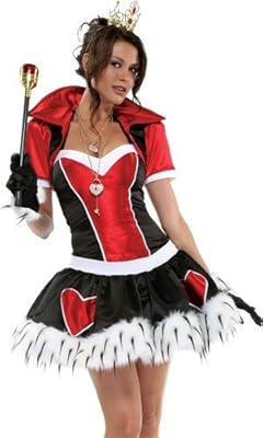 Off With Her Head /不思議の国のアリス・ハートの女王/ハロウィンコスチューム・仮想衣装　XS/S