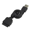 PLANEX iPod�E�A�C�t�H��USB�[�d�E�ʐM�P�[�u�� �u���b�N (iPod nano/iPod touch/iPhone 3G/3GS/4/4s�Ή�) BN-IPOD2-CB