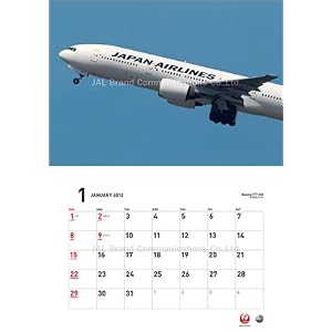 JAL �uFLEET�v 2012�N�J�����_�[ ���ʔ�