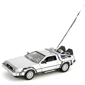 Back To The Future - 1/24 Scale Diecast: Delorean