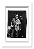  ELVIS COSTELLO, NEW YORK,1977 - 8x10 - MATTED PRINT