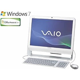 �\�j�[ �f�X�N�g�b�v�p�\�R�� VAIO type J�i�z���C�g�j�iOffice���ځj VGC-JS53FB/W