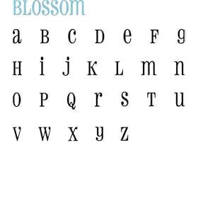 �yAlphabet�zBlossom Classic Essential Alphabet Set�@�N���t�g�p���`�@���Ή��}�V���v�m�F