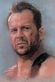  Bruce Willis (Action Star) Art Print Poster - 11x17