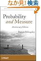 Probability and Measure (Wiley Series in Probability and Statistics)
