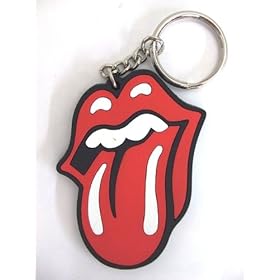 �U�E���[�����O�E�X�g�[���Y �@�L�[�`�F�[���@ROLLING STONES/Classic Tongue Keyfob AKE-86