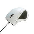 iBUFFALO ���[�U�[���L���}�E�X USB 5�{�^�� �`���g 56�@�\���� �z���C�g BSMLU04WH