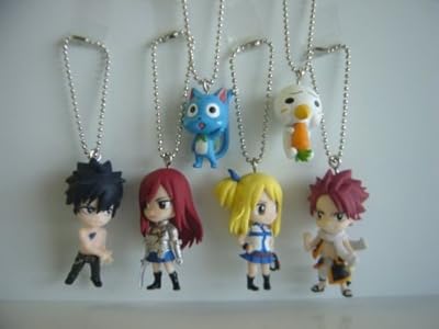  でふぉめ min iフェアリーテイル 全6種 FAIRY TAIL ルーシィ全6種 1 ナツ 2 ルーシィ 3 ハッピー 4 グレイ