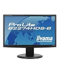 iiyama 21.5�C���`���C�h�t���f�B�X�v���C LED�o�b�N���C�g ���~�E�s�{�b�g�@�\���� HDMI�P�[�u���������f�� �}�[�x���u���b�N PLB2274HDS-B1