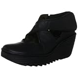 Fly London Yogo Wedge Sandal Leather Patent