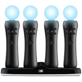 Quadruple Port Charging Station  for PlayStation Move Controllers