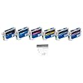 COLOR CREATION EPSON IC6CL50 �݊��C���N�J�[�g���b�W 6�F�p�b�N(�u���b�N�E�V�A���E�}�[���^�E�C�G���[�E���C�g�V�A���E���C�g�}�[���^) NRE-IC50-6PACK