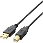 ELECOM USB2.0�P�[�u�� 2.0m �u���b�N USB2-20BK