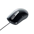 iBUFFALO ���w���L���}�E�X USB�ڑ� �ȈՕ RoHS�Ή� �u���b�N BMO1UBK