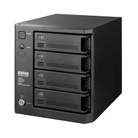 I-O DATA USB 2.0/1.1�AeSATA�AIEEE1394�Ή� �O�t�^�n�[�h�f�B�X�N 500GBx4 RHD4-UXE2.0