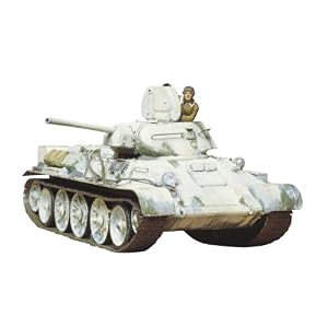 【クリックで詳細表示】1/35 ミリタリーミニチュアシリーズ No.49 ソビエト T34/76 戦車 1942年型 35049