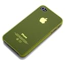 Rix iPhone4/4S対応 薄型ポリカーボネイトケース スモークイエロー RX-IP4SLM05YE
