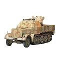 1/35 �~���^���[�~�j�`���V���[�Y No.144 �h�C�c �@�b 8�g���n�[�t�g���b�N 3.7cm �΋�@�֖C 37�^���� �u���b�N�U�E���A 35144