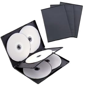 ���A�X DVD�P�[�X 6�����[ x 3�Z�b�g �u���b�N DVD-A008-3BK