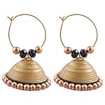 Golden jhumka