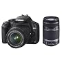 Canon �f�W�^����჌�t�J���� EOS Kiss X2 �_�u���Y�[���L�b�g KISSX2-WKIT