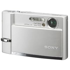 SONY �f�W�^���J���� �T�C�o�[�V���b�g T30 DSC-T30