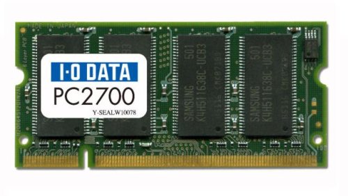 I-O DATA PC2700 (DDR333) S.O.DIMM 512MB SDD333-512M/EC �A�C�E�I�[�E�f�[�^ (32���̊��z) 2,080