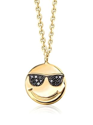 Missoma Set Kette und Anhänger Funny Face