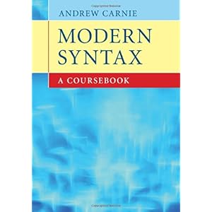 【クリックで詳細表示】Modern Syntax： A Coursebook [ペーパーバック]