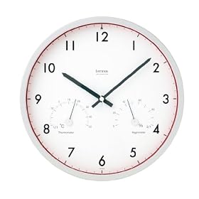 Lemnos Air clock �����x�v�t�d�g���v ���b�h LC09-11W RE