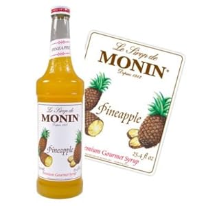 【クリックで詳細表示】モナン パイナップル シロップ 700ML 1本