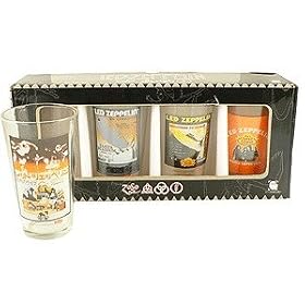 ���b�h�E�c�F�b�y���� �p�u�O���X �Z�b�g Led Zeppelin Pub Glasses