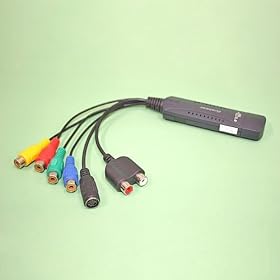 �R���|�[�l���g�ɂ��Ή��I USB�r�f�I�L���v�`�����j�b�g (�R���|�W�b�g/S�[�q/�R���|�[�l���g�Ή���) Donya�_�C���N�g DN-UVC252C