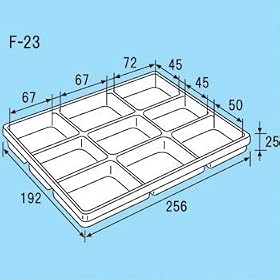 HOZAN ESD�p�[�c�g���[ 9���� F23