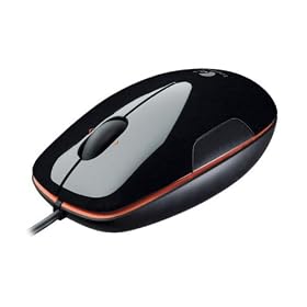 LOGICOOL ���[�U�[�}�E�X �T�C�h���o�[���H �u���b�N LS-1BK