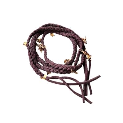 Disney ディズニー 不思議の国のアリス チャーム付き 紐ブレスレット ブルー スワロフスキー 紫