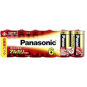 Panasonic �A���J�����d�r�P��6�{�p�b�N LR14XJ/6SW