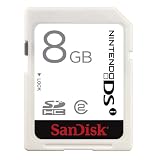  Sandisk - Carte mémoire Secure Digital (SDHC) Gaming pour Nintendo Dsi - 8 Go