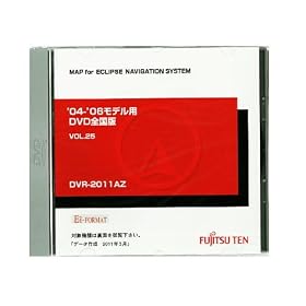 ECLIPSE �C�N���v�X DVR-2011AZ '04-'06���f�� DVD-ROM DVD�S���� Vol.25