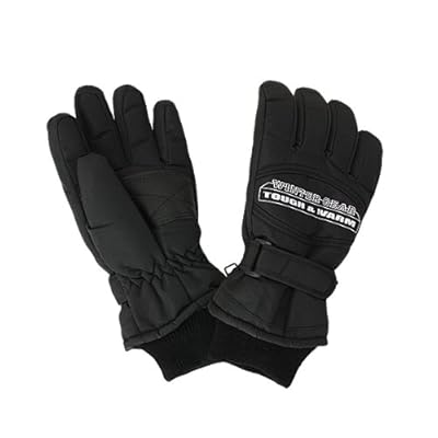 WINTER GEAR(ウィンターギア)メンズ5本指グローブ SP-200 BLACK(ブラック)