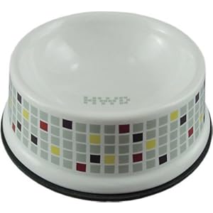 【クリックで詳細表示】フードボウル モザイク：グレー HD6307